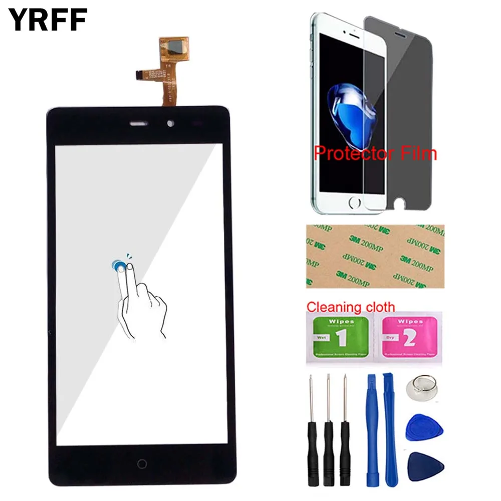 Touch Screen For BQ BQS-4526 BQS 4526 BQ-4526 Digitizer Panel Lens Sensor Front Glass Tools Protector Film | Мобильные телефоны и