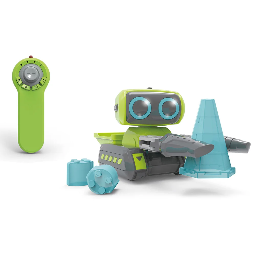 

Children Electric Toy Vehicle RC Engineering Forklift Programming Smart Music Handling Indoor Educational Gift Robot Interactive