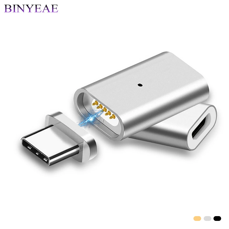 Магнитный адаптер преобразователь Micro USB мама Type C папа для Samsung A3/A5/A7 2017 S9 зарядный