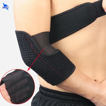2 STUKS Gratis Passen Unisex Ademend Mesh Elleboog Ondersteuning Wrap Brace Gym Sport Injury Pijn Basketbal Fitness Elleboog Pad Protector 2 STUKS Gratis Passen Unisex Ademend Mesh Elleboog Ondersteuning Wrap Brace Gym Sport Injury Pijn Basketbal Fitness Elleboog Pad Protector