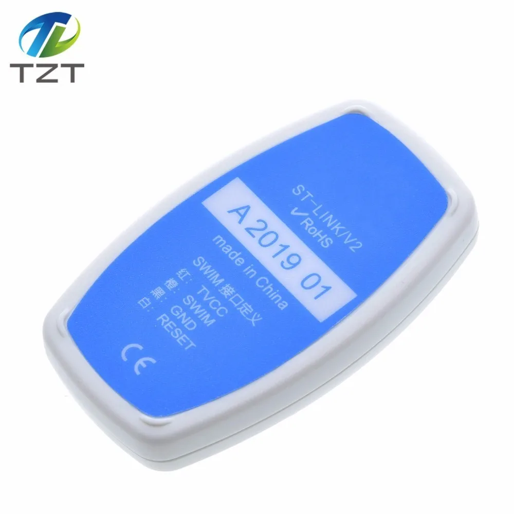 TZT 1 шт. ST-LINK/V2 ST-LINK V2(CN) ST LINK STLINK эмулятор менеджер загрузки STM8 STM32 искусственное устройство