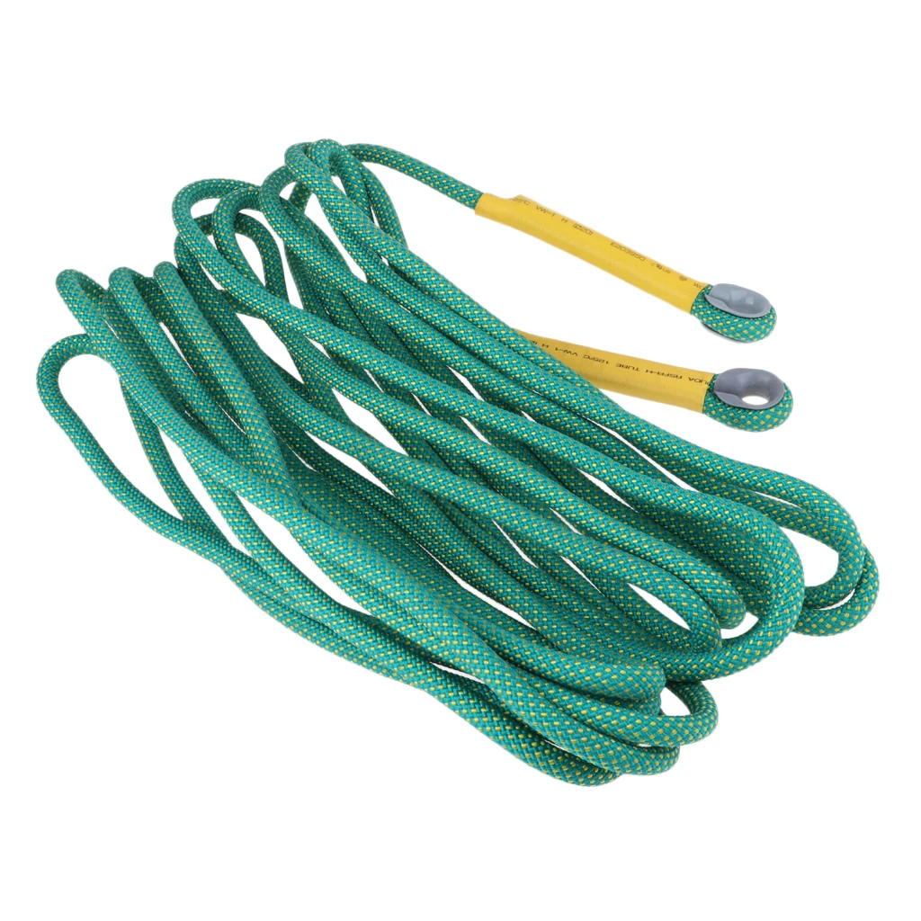 Perfeclan Safety Climbing Rope Cord for Tree Arborist Rappelling Rescue Escape Sling 10 m/33 ft 15KN Rock Climbing Rescue Rope