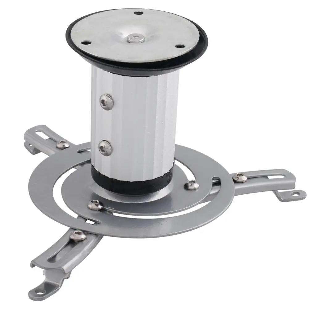 

New 360 degree Projector Ceiling Wall Mount Bracket LED LCD DLP Monitor Tilt Swivel