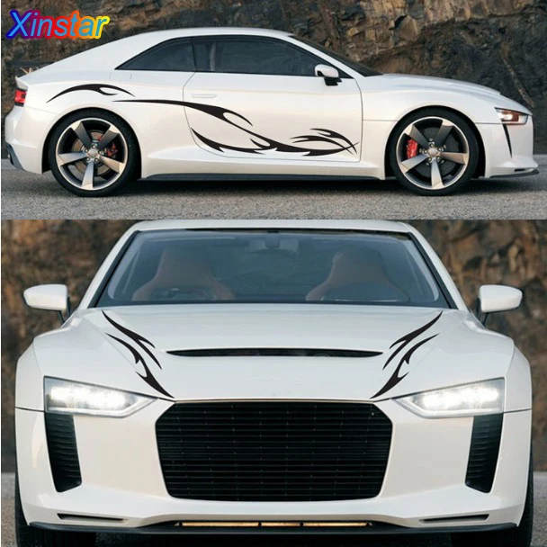 

4pcs KK car body sticker For audi TT BMW Z4