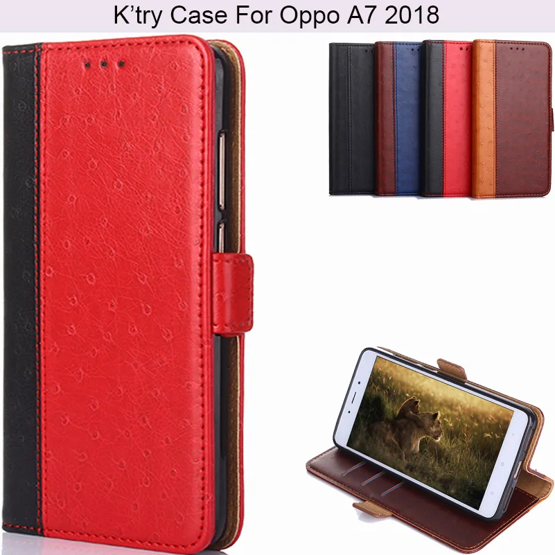 K'try Роскошные элегантные кожи страуса из искусственной чехол для телефона Oppo A7