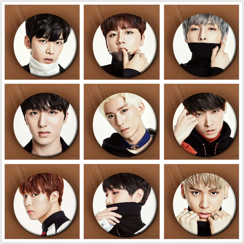 

Youpop KPOP Korean SF9 SensationalFirst9 Album Fanfare Metal 58mm Round Badge Pins And Brooches For Clothes Hat Backpack