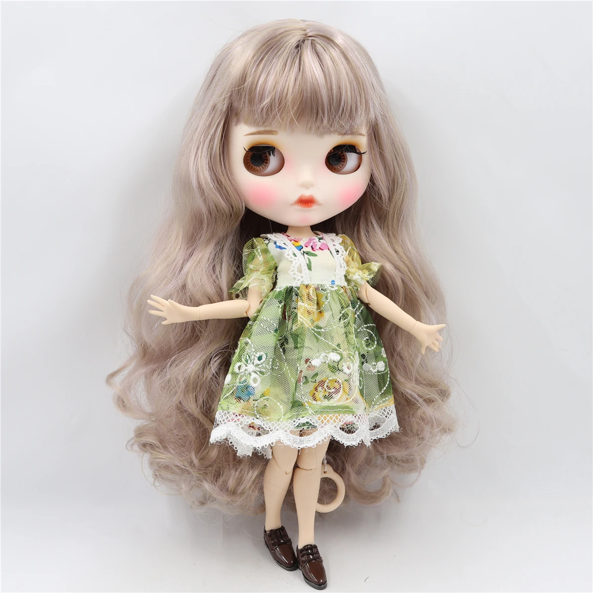 Ледяная фабрика blyth кукла 1/6 bjd супер черная кожа сустава тела смешивать розовые