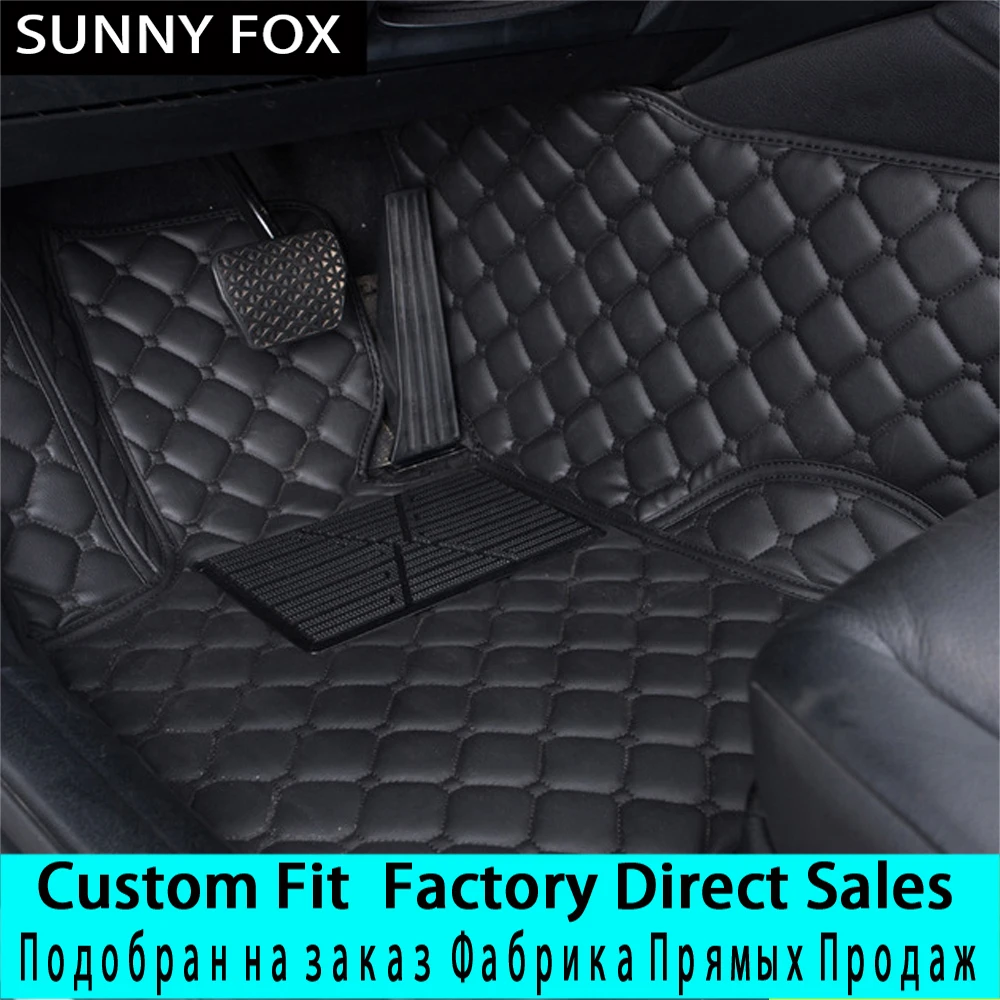 

SUNNYFOX Special car floor mats for Mazda 6/2 MX-5 CX-5 CX-7 5D car-styling heavy duty all weather protection carpet floor liner