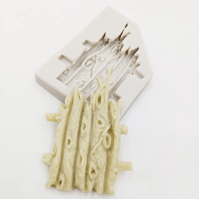 

minsunbak Hot Sale Fairy Tree Tree Cake Edge Decoration Tool Simulation Tree Silicone Fondant Mold Sugarcraft Chocolate Mold