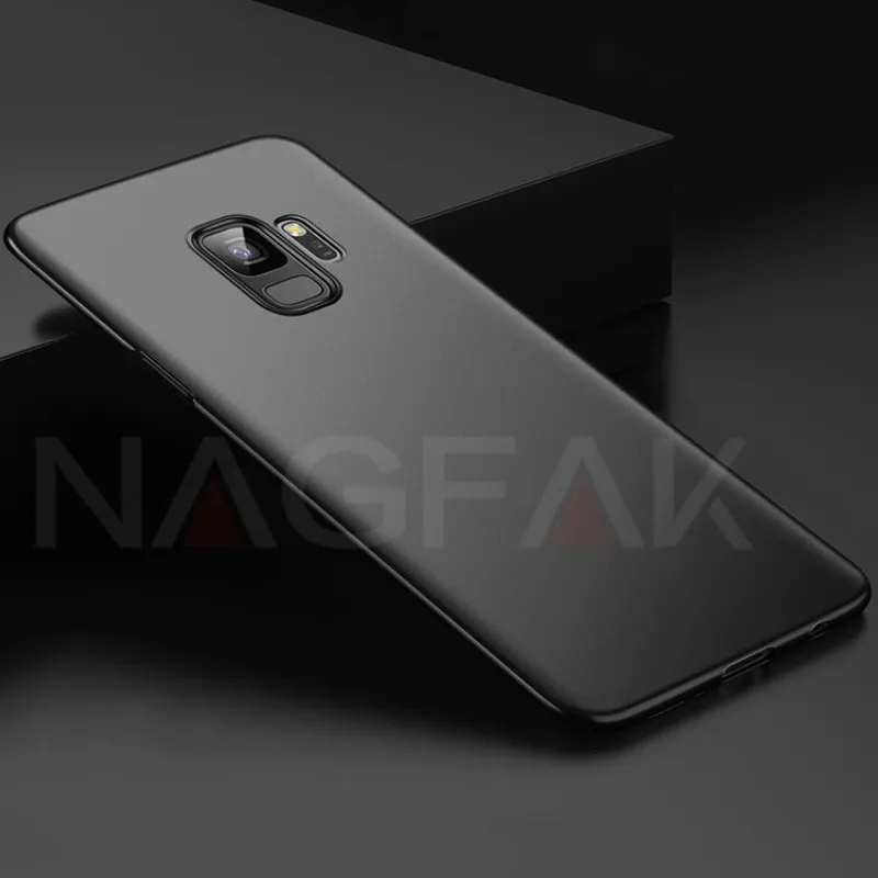 NAGFAK Роскошный Матовый Жесткий чехол для телефона Samsung Galaxy S9 S9Plus S8 S8Plus S7 S6 Edge