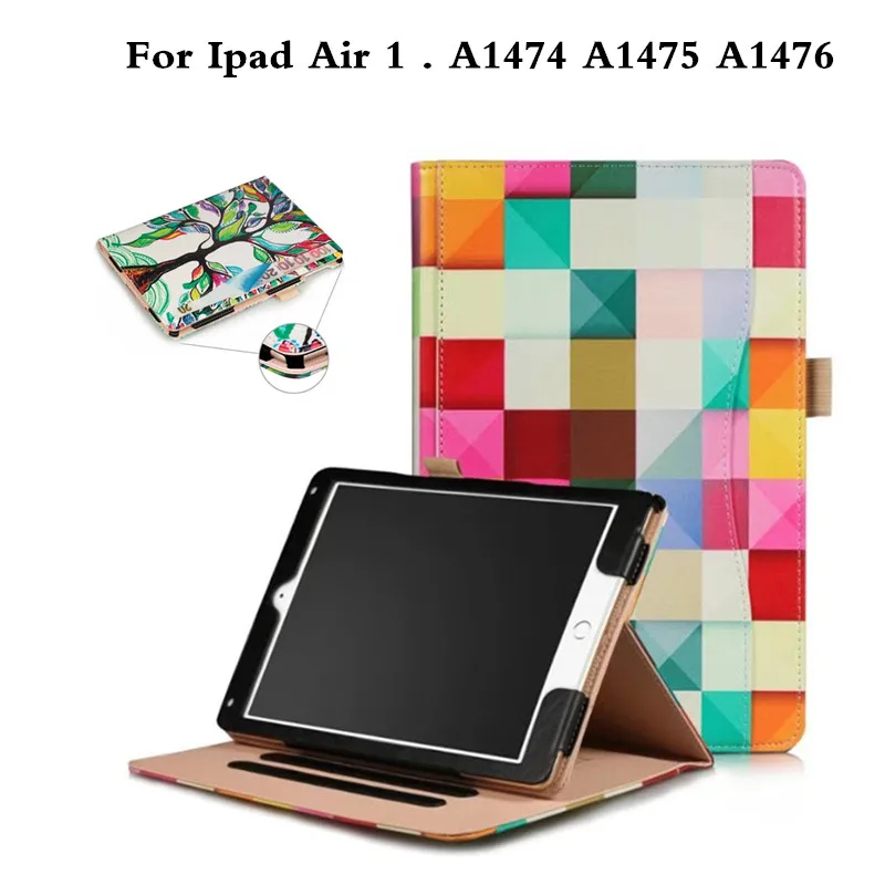Luxury Business Case Super PU Leather Hand Strap Stand Cover For Apple