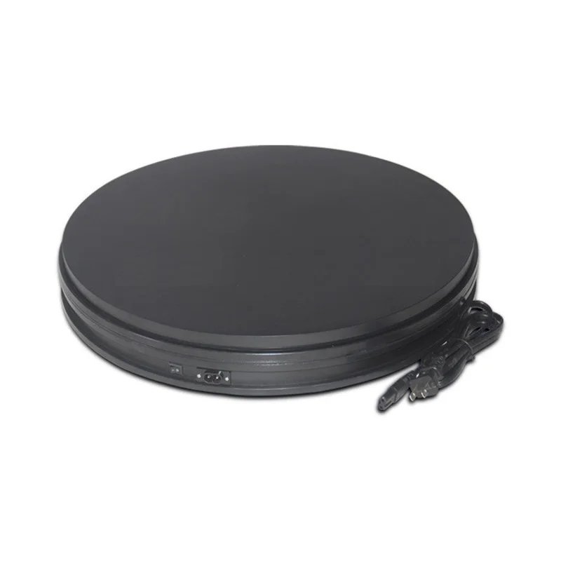 

Professional 360 Degree Electric Rotating Turntable for Photography,14" Diameter, 110 Lb Capacity. Automatic Revolving Platform