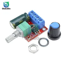 5A 90 W PWM controlador de velocidad del Motor DC módulo DC-DC 4,5 V-35 V ajustable regulador de velocidad de Control de interruptor
