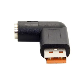 

10pcs/lot CY DC 7.9*5.4mm DC Jack to Special USB Charger Power Adapter 90 Degree Angled for Yoga3 PRO yoga 3 4 11 Laptop