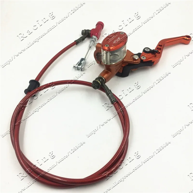 Hydraulic Clutch Lever master cycliner refitting dirt bike pit bike Motocross motorcycle with mirror mounts Transparent oil cup