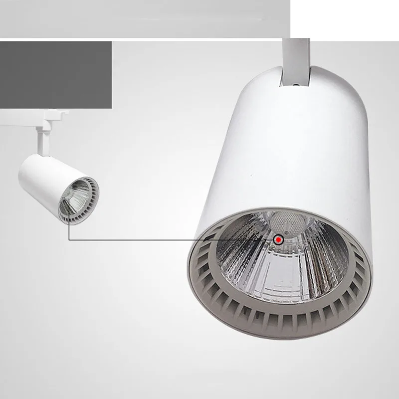 

COB LED Track Light Led Rail Lamp Spotlights Ceiling Light Lighting Fixture for Shop Store HYD88
