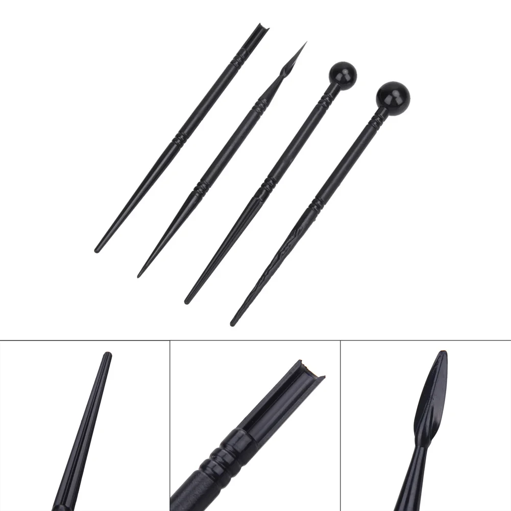 

4PCS/Set Useful Bakeware Gadgets DIY Flower Modelling Tool Cake Decorating Tools Fondant Biscuits Cake Molds Cake Carved Pens
