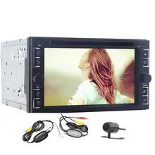 6.2inch Pure Android 4.4 gps car dvd player camera WIFI hotspots audio stereo GPS Navigation Bluetooth Aux vedio FM AM radio HD