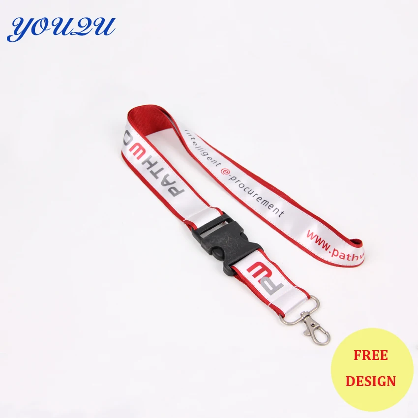 

Fashion lanyard with satin band polyester satin lanyard printing satin lanyard lowest price+ escrow accepted