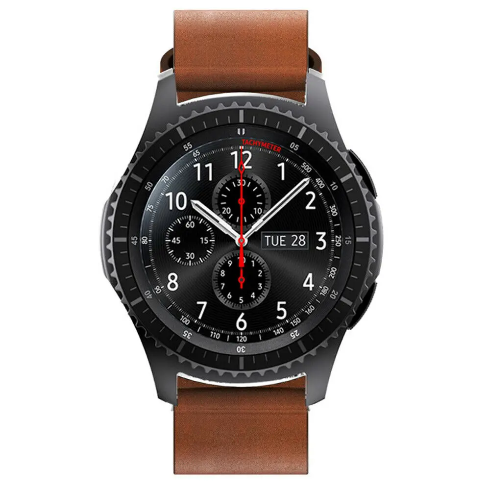 Ремешок из натуральной кожи для Samsung Gear S3 Frontier/Classic сменный Браслет смарт часов