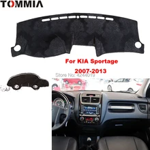 TOMMIA приборной панели крышки тире коврик для автомобиля от Солнца Анти-УФ покрытие для приборной панели коврик для приборной панели автомобиля для KIA Sportage 2007-2013