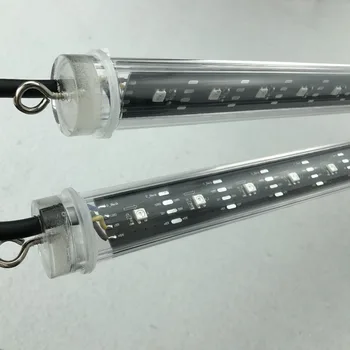 

30mm diameter 1.5M long 3D WS2812B digital meteor light;;DC5V input;96pcs WS2812B LEDs with 48pixels/piece;IP66