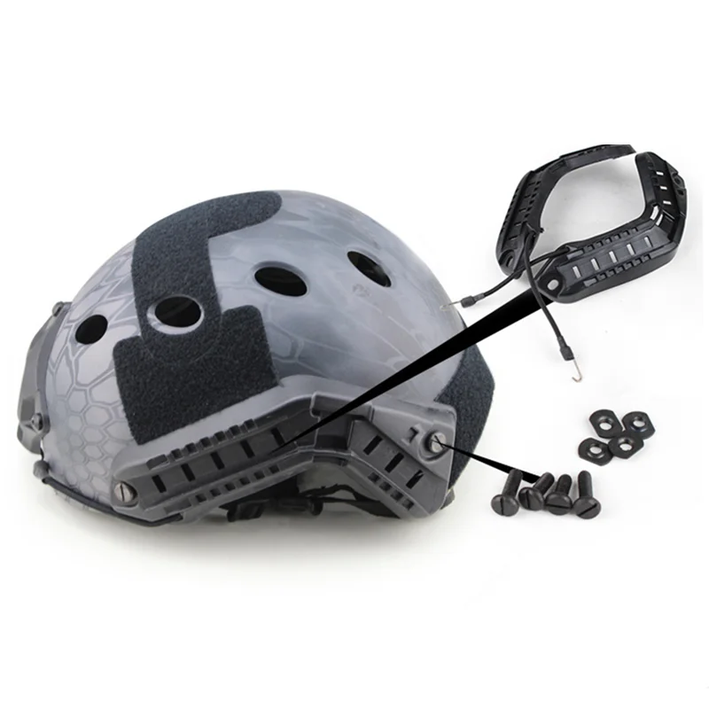 Buy WoSporT Airsoft Fast Helmets Guide Rails