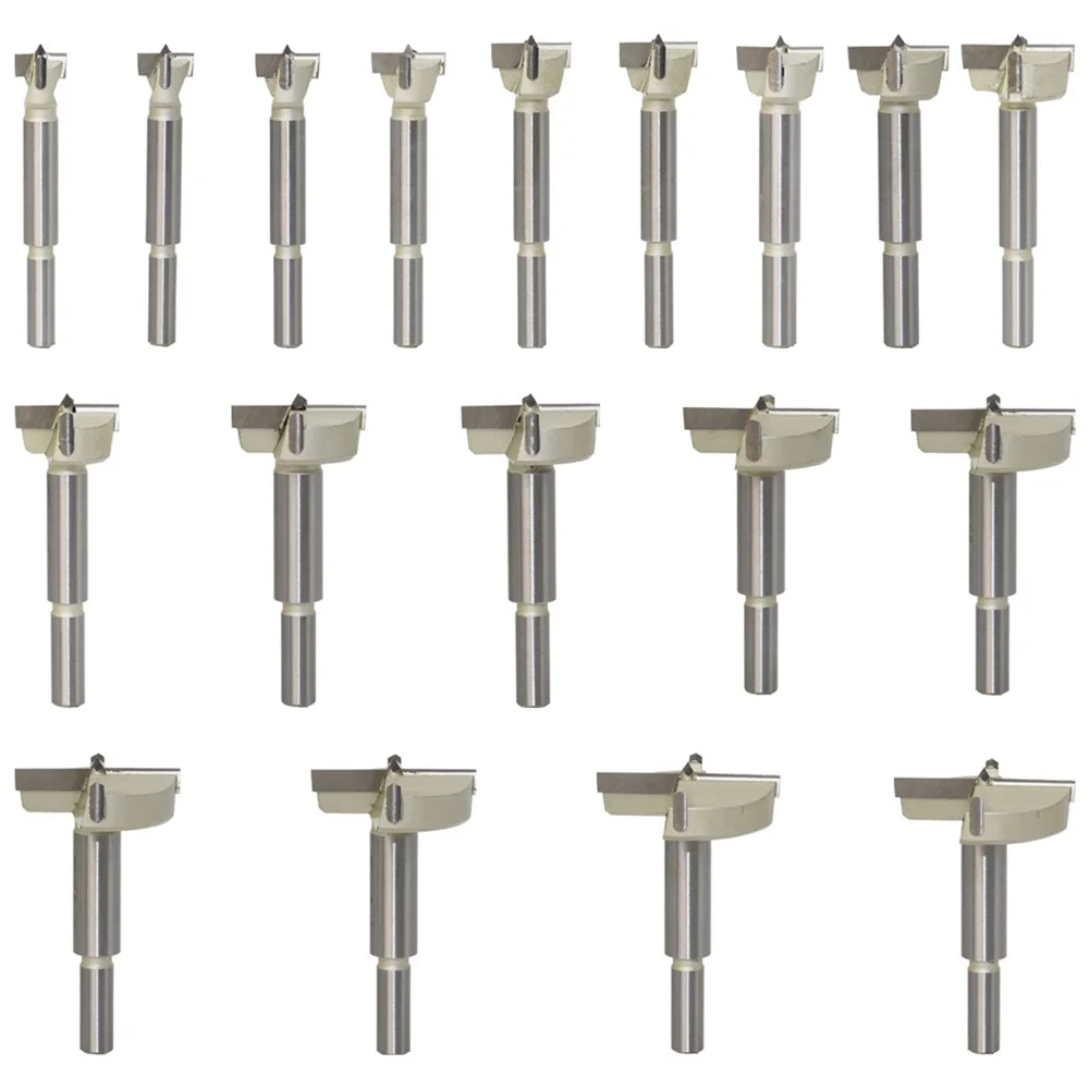 15mm-60mm Forstner Tips Woodworking Tools Hole Saw Cutter Hinge Boring Wood Drill Bits Drilling Machine Power Tools Accessories