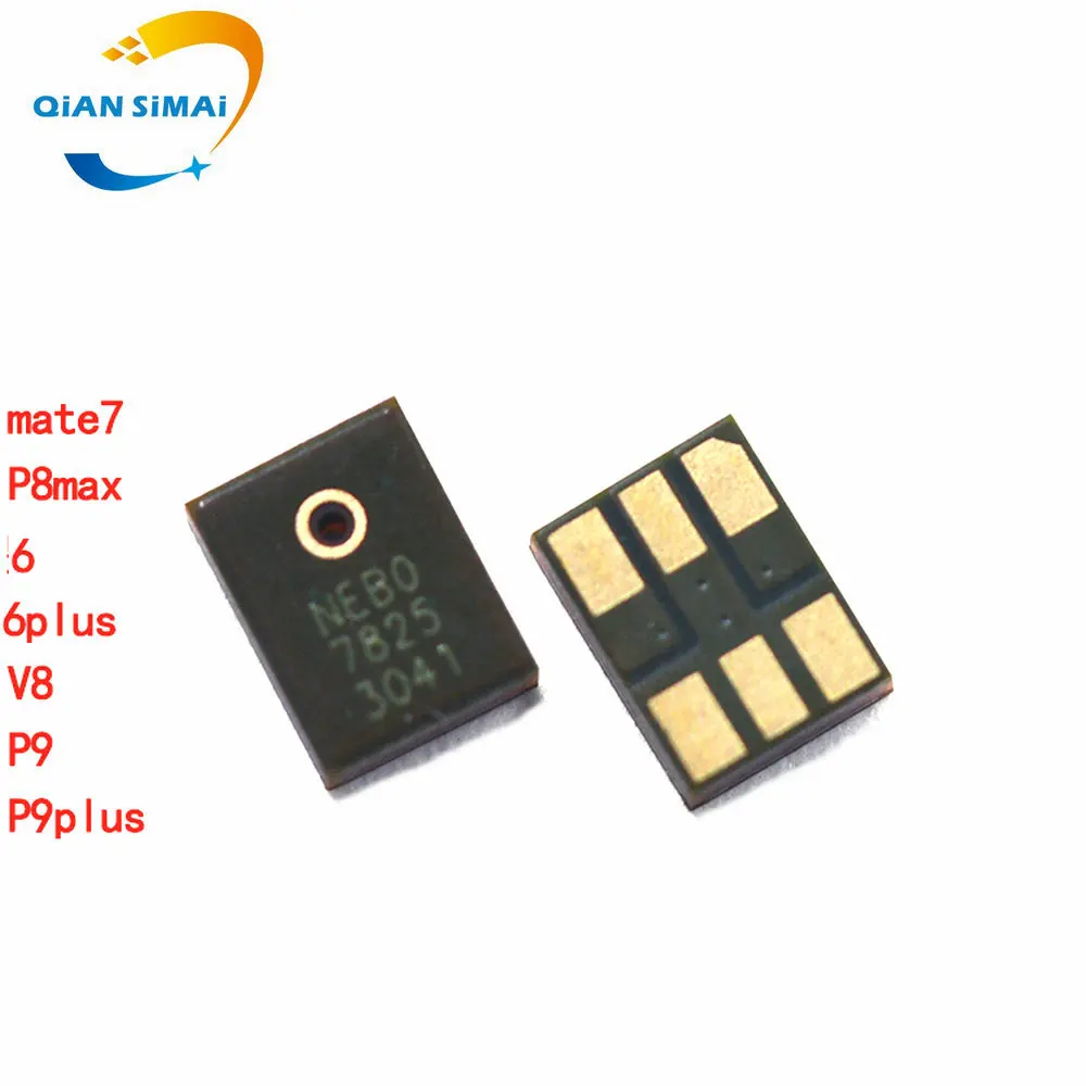 

QiAN SiMAi 2PCS/Lot New replacement microphone For Huawei Mate 7 mate7 8 P8 max for honor 6 6plus p9 v8 p9plus plus Phone