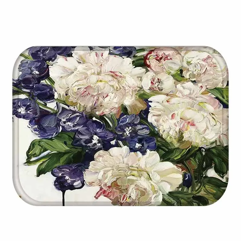 Nordic Flannel Waterproof Door Mat Pastoralism Bedroom Rug Decorative Stair Carpets Home Decor Kitchen Bathroom Doormats Rugtas Nordic Flannel Waterproof Door Mat Pastoralism Bedroom Rug Decorative Stair Carpets Home Decor Kitchen Bathroom Doormats Rugtas