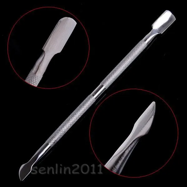 

Blueness Nail Art Cuticle Pusher Stainless Steel Nail tools File Spoon Remover JH026