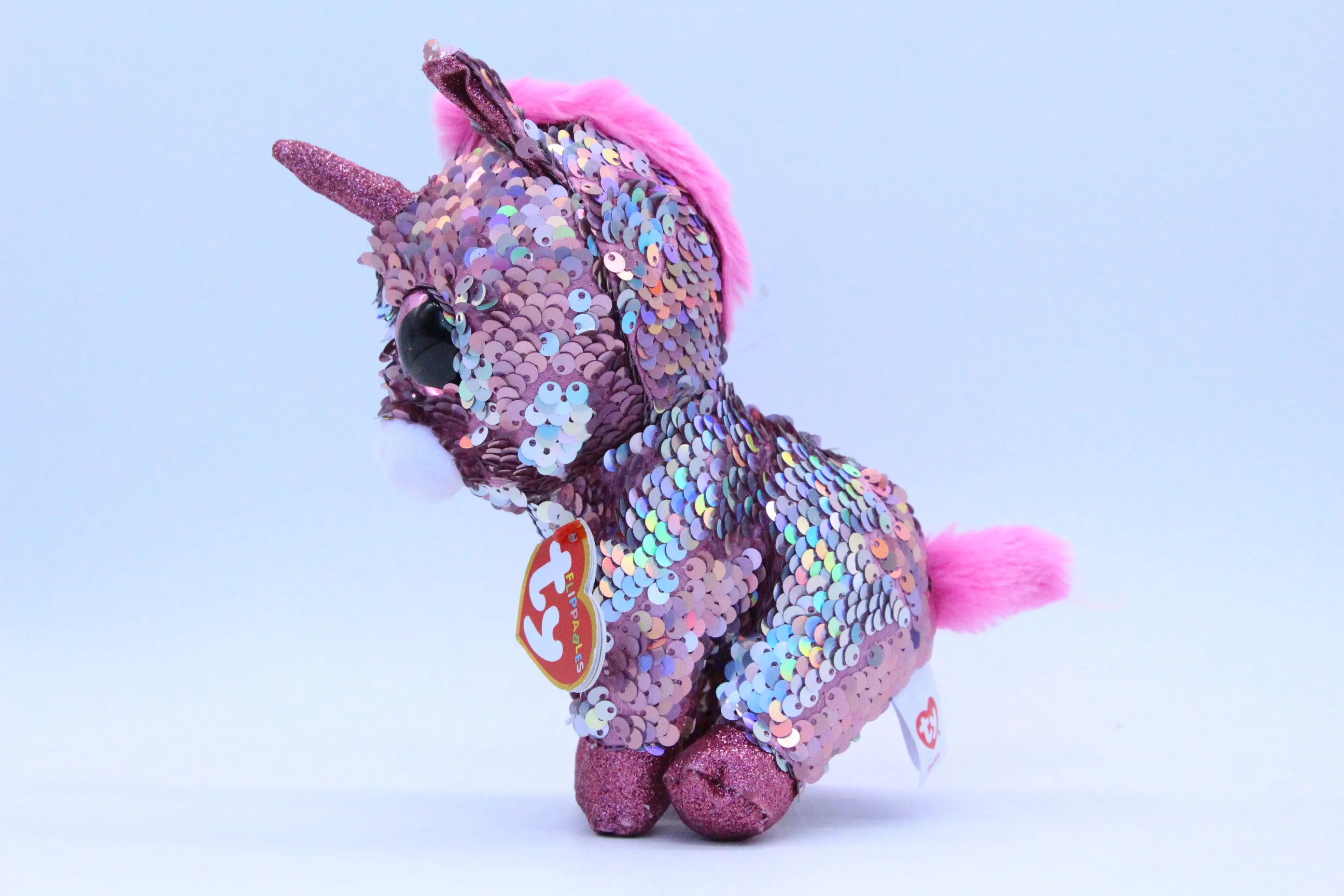Ty Beanie Boos Flippables Limited Collection Unicorn Diamond Sparkle Cute Colorful Paillette Soft Animal Plushed Stuffed Toys