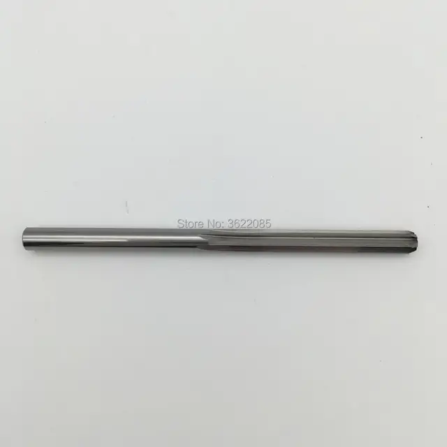KLOT Solid Carbide Chucking Machine Reamer 6.5mm-10.5mm Length 100mm H7/H8 Straight Flute K10