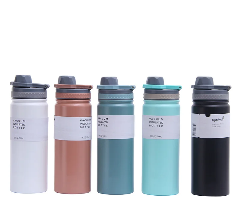 

Nice 18oz Lid Mouth Flask Thermos Double Walled Vacuum Insulated Stainless Steel Water Bottle Whole Sale Drop Shipping Available