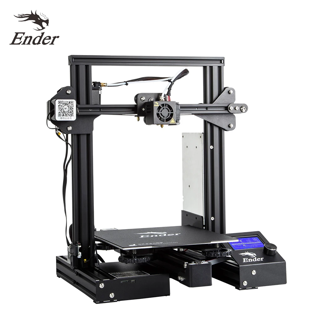 CREALITY 3D Ender-3 PRO 3d принтер Модернизированный магнит сборка пластина восстановление питания печать Ender 3 Pro MeanWell источник питания