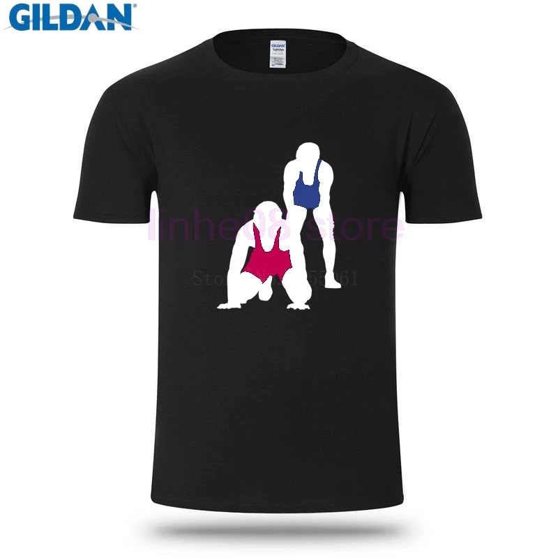 المحملة قميص مضحك Usa المصارعة تي شيرت الرجال القطن تي شيرت البوب أعلى المحملة المحملة قميص مضحك Usa المصارعة تي شيرت الرجال القطن تي شيرت البوب أعلى المحملة