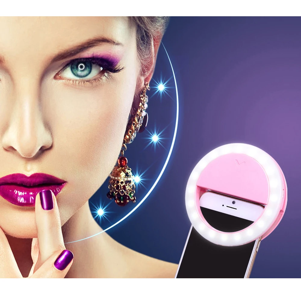 Super thin Rechargeable USB Charge with battery Selfie