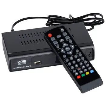 

ABGN Hot-1080P DVB-T2 Digital Terrestrial Broadcasting Convertor Receiver TV Box Youtube(EU Plug)