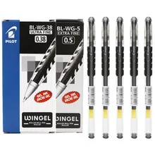 6 шт./партия, BL-WG-5, нескользящая нейтральная ручка, разноцветные бусины, ручка 0,5 мм/0,38 мм, письменные принадлежности Офисная и школьная