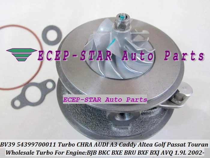 BV39 54399880011 Turbo cartridge chra Turbocharger core For Audi A3 Caddy Altea Golf Passat 2003-09 BJB BKC BXE 1.9L (4)