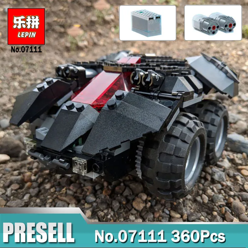 

Lepin 07111 Superhero Series The App-controlled Batmobile Set Building Blocks Bricks compatible Legoing 76112 Christmas Gift