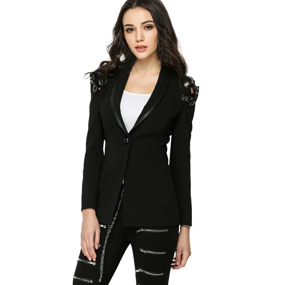 JAYCOSIN 2018 Fashion Suit Women Casual Long Sleeve Suit Office ...