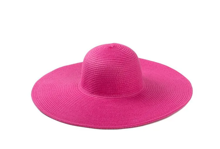 2015 Fashion Seaside Sun Visor Hat Female Summer Sun Hats For Women large Brimmed Straw Sun Hat Folding Beach Girls Wholesale HTB1RhvdLpXXXXXOaFXXq6xXFXXXG - 2015 Fashion Seaside Sun Visor Hat Female Summer Sun Hats For Women large Brimmed Straw Sun Hat Folding Beach Girls Wholesale