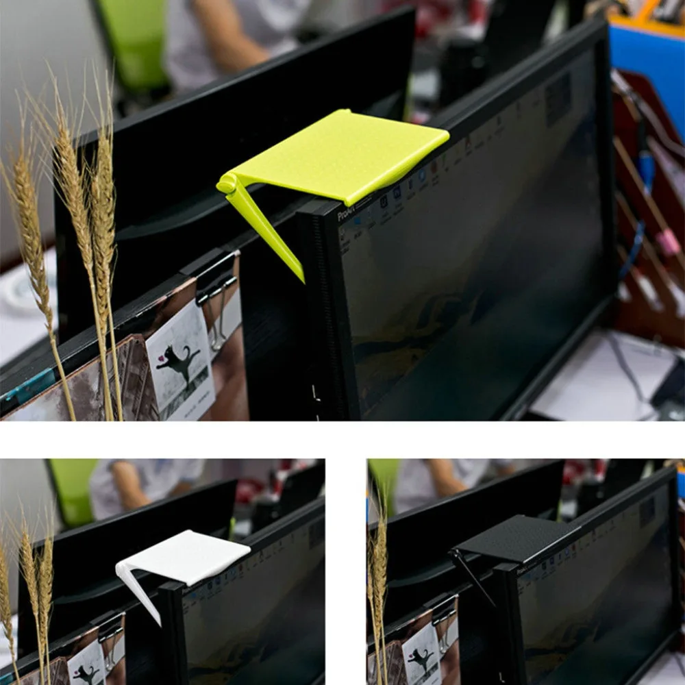 

Black Creative Multi-function Shelf Storage Rack Computer LCD Monitor Rack Screen Storage Rack