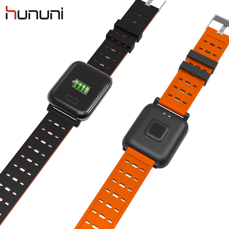 HUNUNI A6 умный Спортивный Браслет фитнес трекер браслет с Bluetooth пульсометр