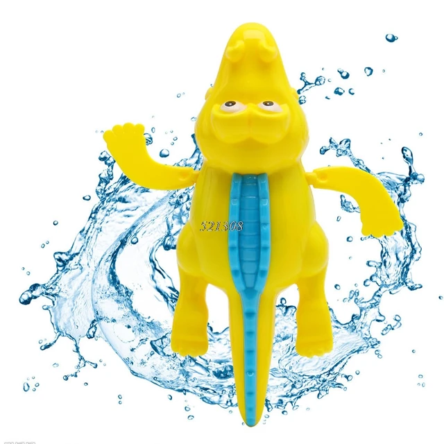 Children Baby Bathing Float Crocodile Animal Clockwork Toy Funny for kids