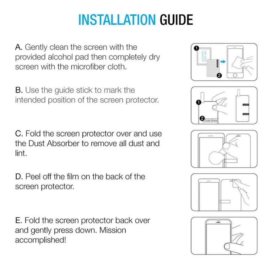 H&lOO 9H 4D Anti-Explosion Screen Protector Tempered Glass For iPhone X 5.8 inch 8 8 plus Premium Protective Toughened Film (7)