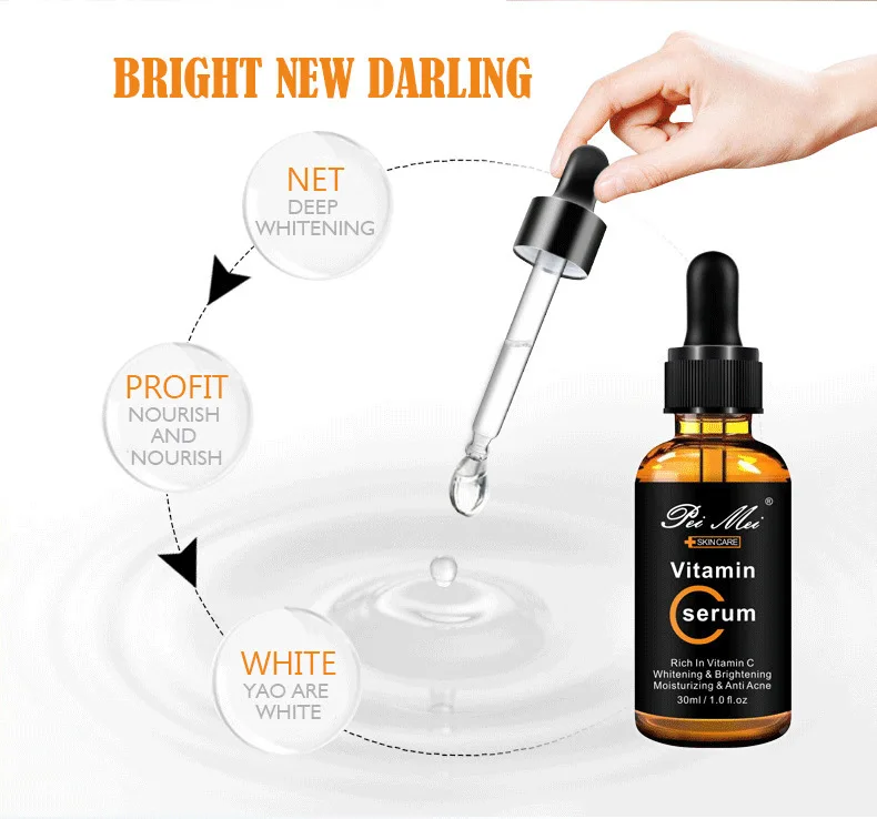 DROPSHIPPING 30ml Facial Repair Skin Serum Retinol Vitamin C Serum Firming Anti Wrinkle Anti Aging Anti Acne Serum Skin Care