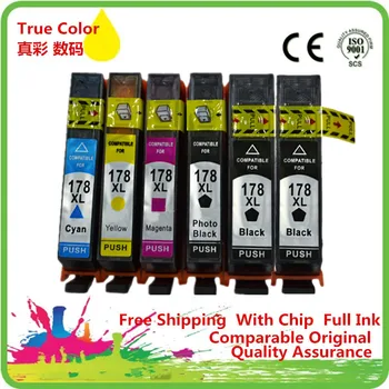 

Replacement 178 XL 178XL Ink Cartridges Replace For HP178XL HP178 Photosmart D5460 D5400 D5463 ProB8553