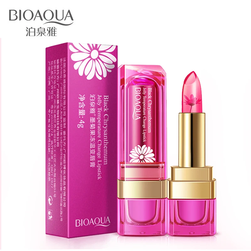 

BIOAQUA Temperature Change Lipstick Makeup Natural Moisturizing Waterproof Long Lasting Lipgloss Lip Stick Cosmetic Set